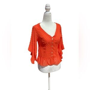 Nanette Lapore Swiss Dot Blouse